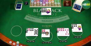 Luật chơi Blackjack tại HB88